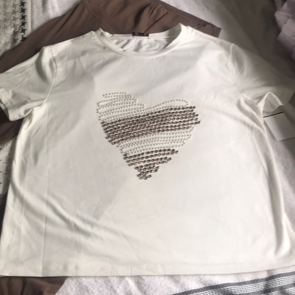 Sequined t-shirt